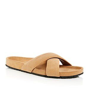 $425 MSRP- Wales Bonner Men's Criss Cross Slip On Slide Sandals 12 US / 45 EU